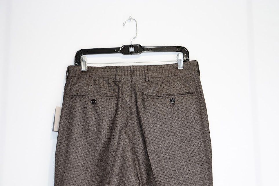 Tom Ford o1rshd1 Houndstooth Formal Pants in Brown Size US 30 / EU 46 - 10 Thumbnail