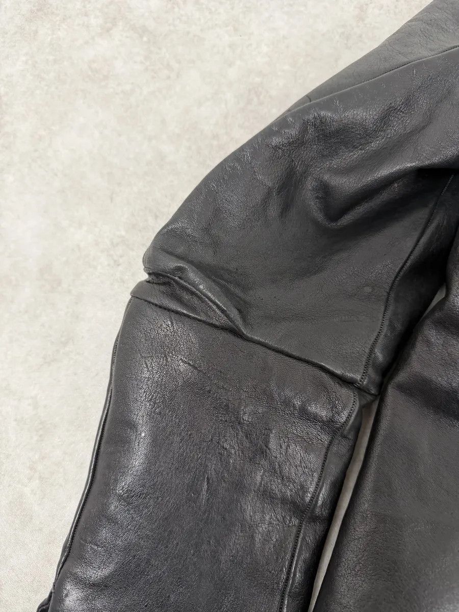 Carol Christian Poell Carol Christian Poell Black Scarstitched Horse Leather Jacket Size US S / EU 44-46 / 1 - 6 Thumbnail