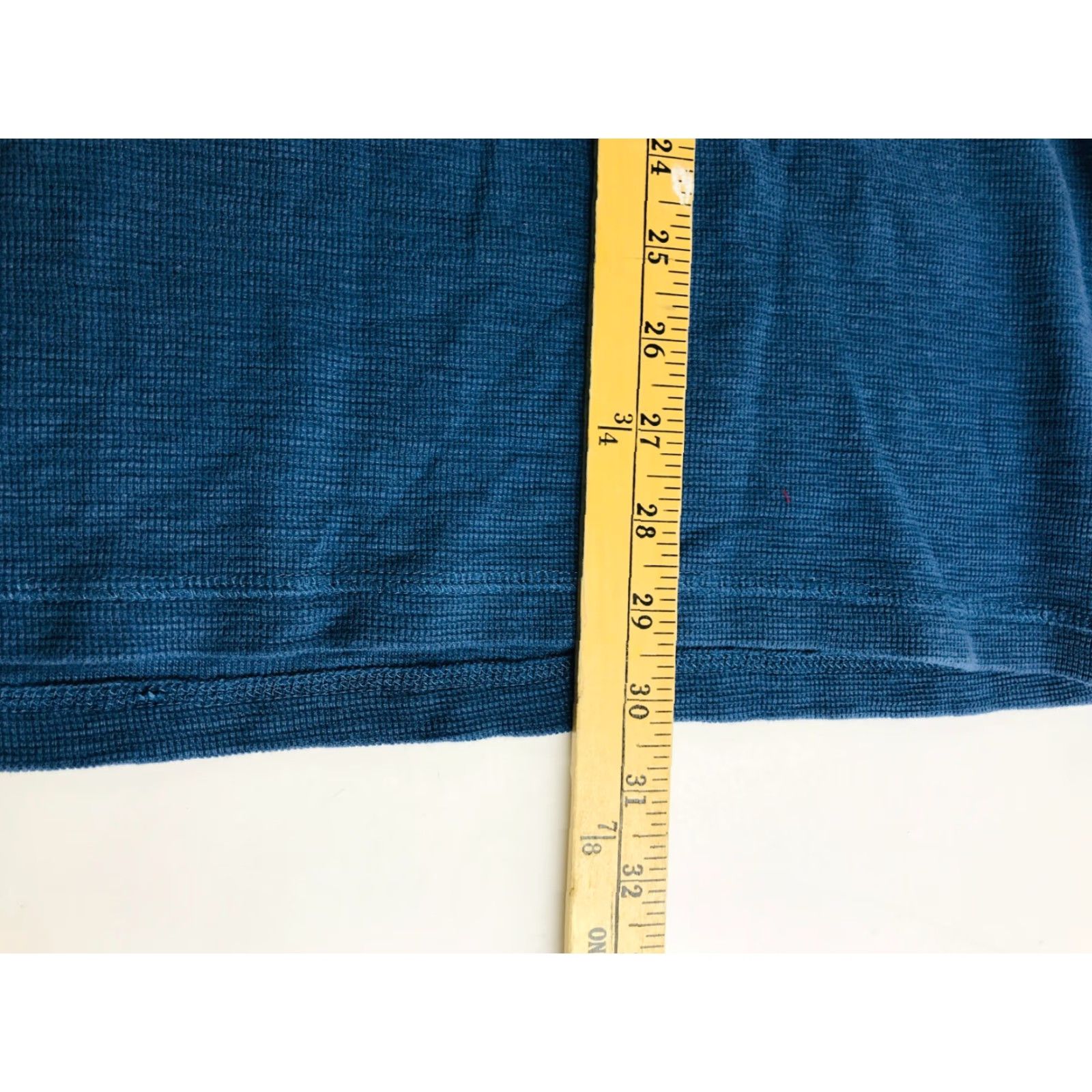 Vintage Northcrest Shirt Men's XL Blue Round Henley Long Sleeve Close Knit T-Shirt Size US XL / EU 56 / 4 - 4 Thumbnail