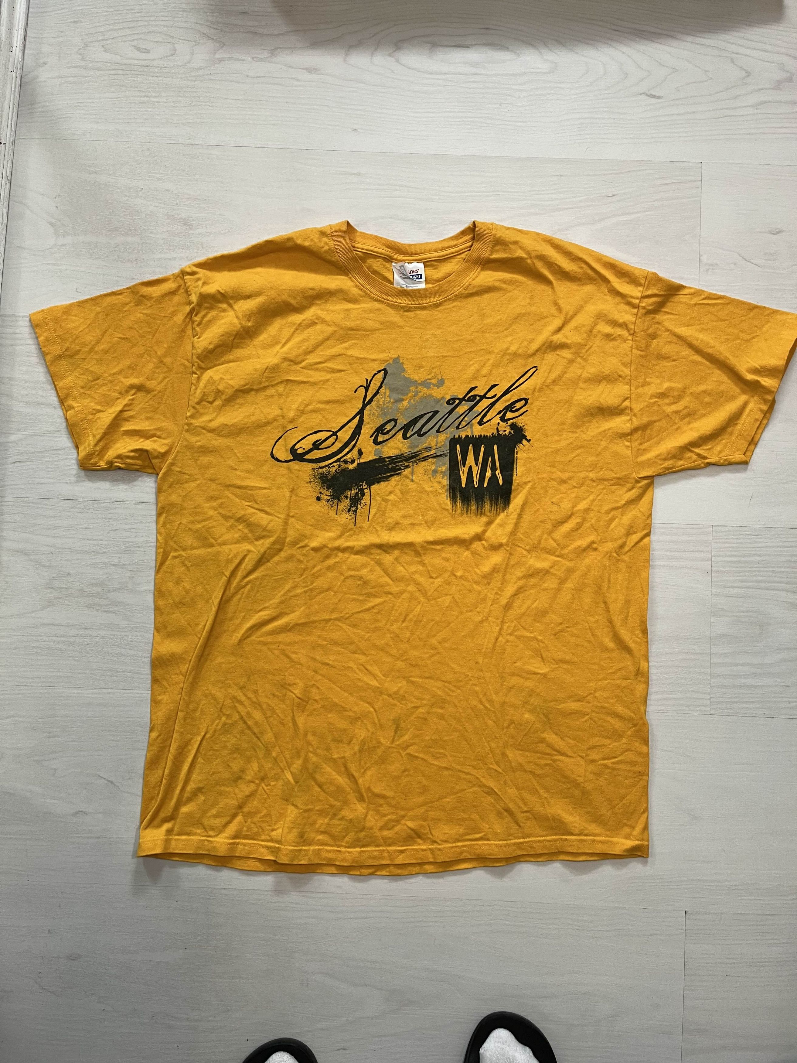 Other Grungy Y2K Seattle Washington Shirt Size US XL / EU 56 / 4 - 2 Thumbnail