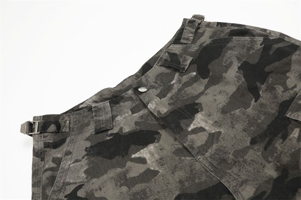 Japanese Brand × Jean American retro men's multi-pocket camouflage cargo shorts Size US 32 / EU 48 - 4 Thumbnail
