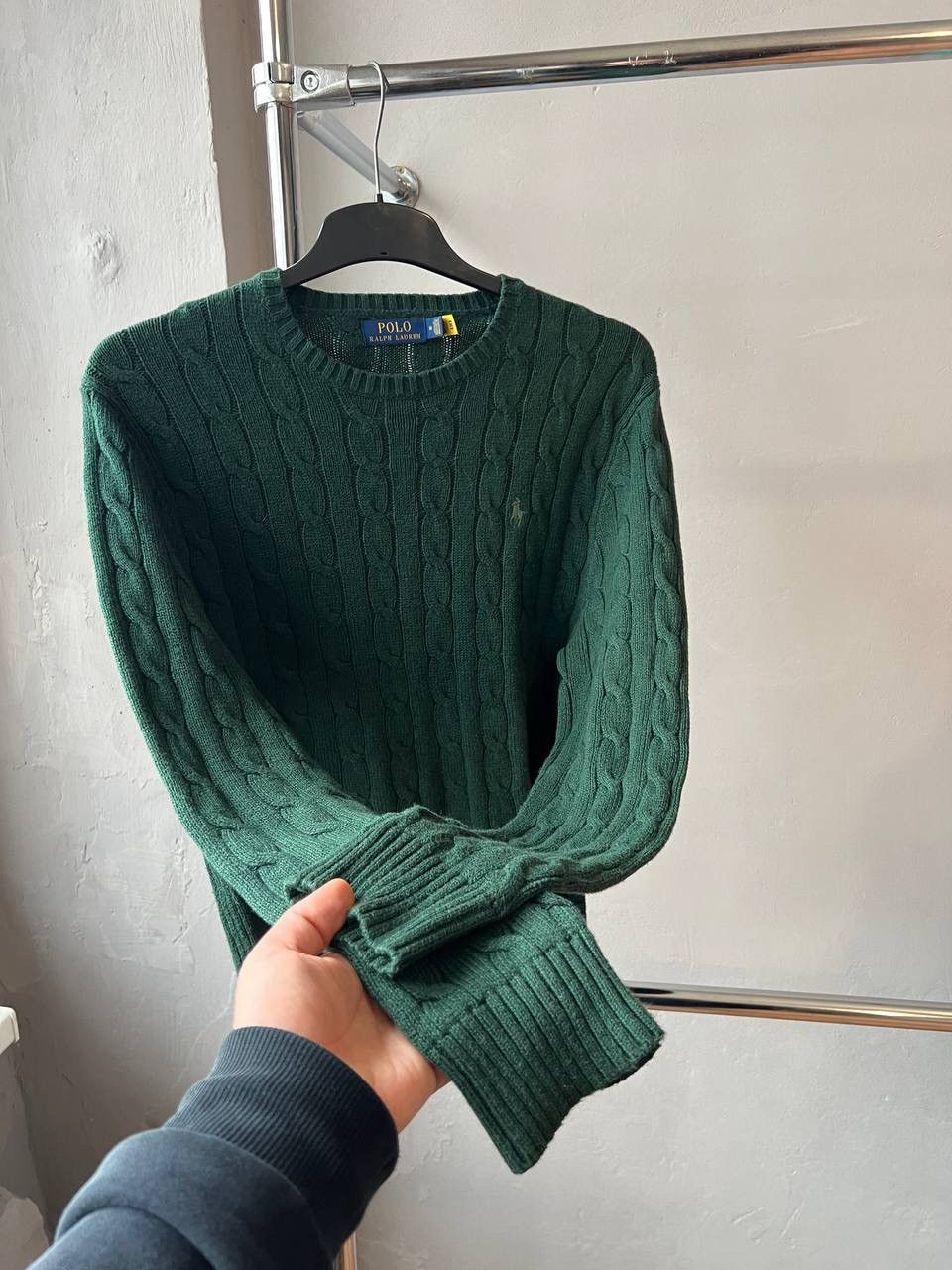Polo Ralph Lauren POLO RALPH LAUREN CLASSIC CASUAL KNIT GREEN SWEATER SIZE M Size US M / EU 48-50 / 2 - 12 Thumbnail