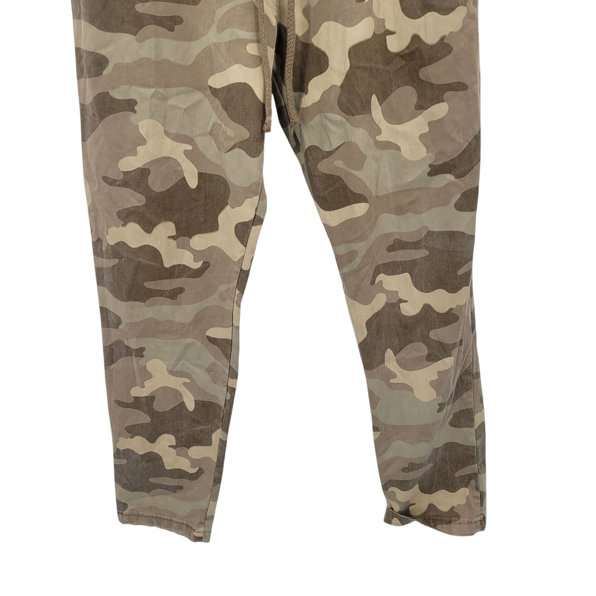 Other Italian Womens Camouflage High-Waisted Jogger Pants M Pocket Size 30" / US 8 / IT 44 - 7 Thumbnail