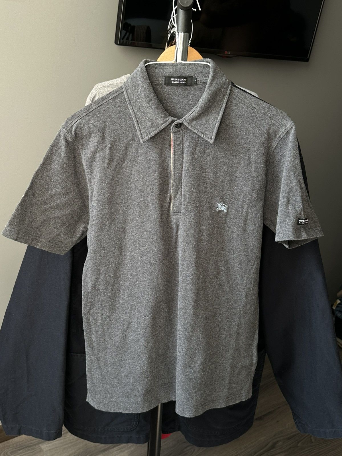 Burberry Burberry Black Label WMNS polo t-shirt (for Japan Market) Size XS / US 0-2 / IT 36-38 - 6 Thumbnail