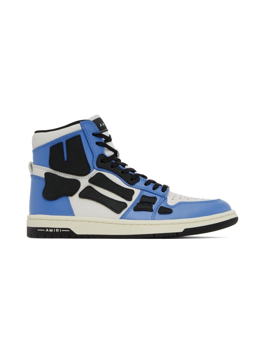 Amiri o1w1db11224 Hi-Top Leather Sneakers in Multicolor Size US 12 / EU 45 - 1 Thumbnail
