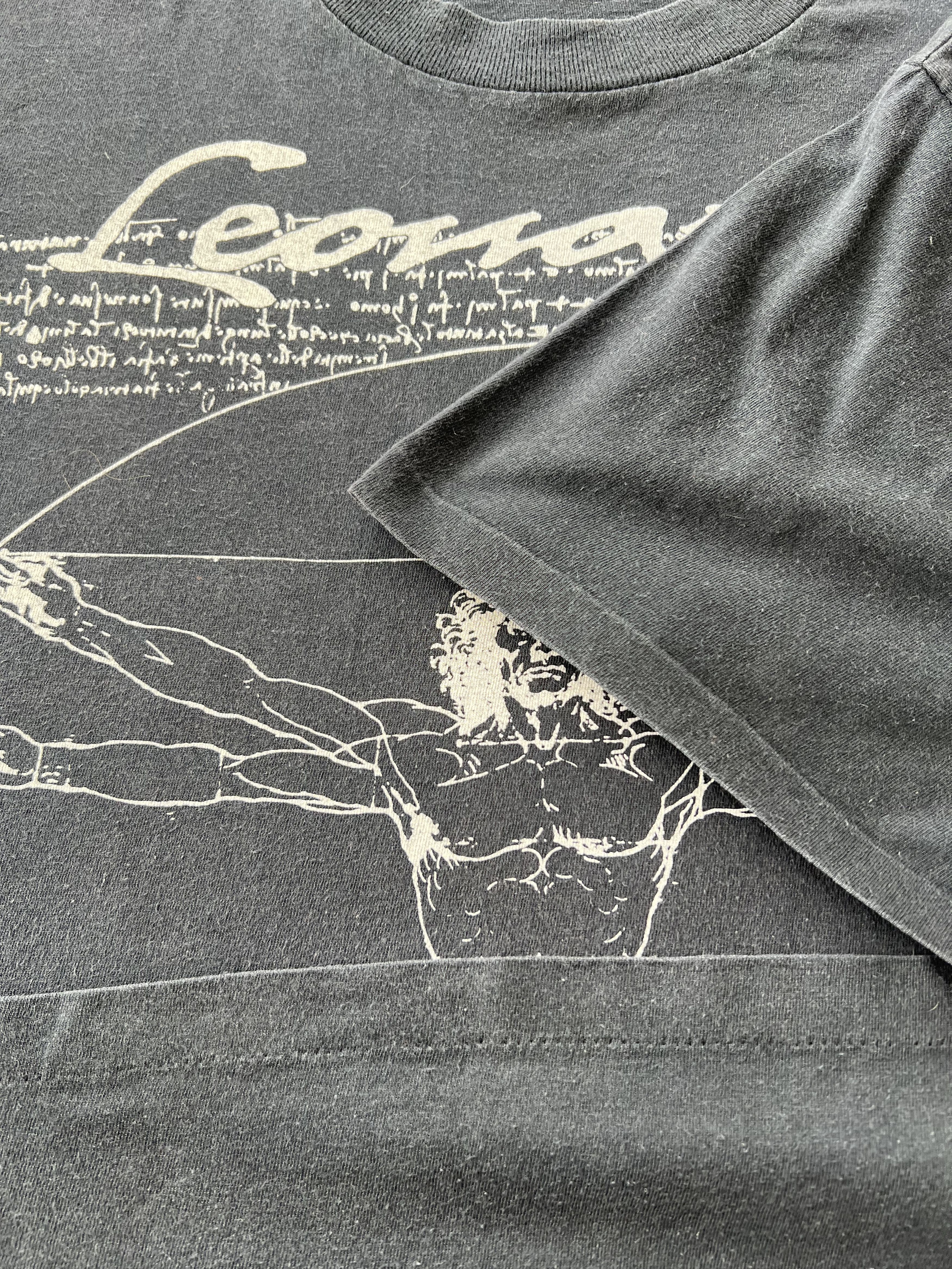 Arts & Science Vintage 90s Leornardo Da Vinci Vitruvian Man Human Anatomy Size US L / EU 52-54 / 3 - 8 Thumbnail