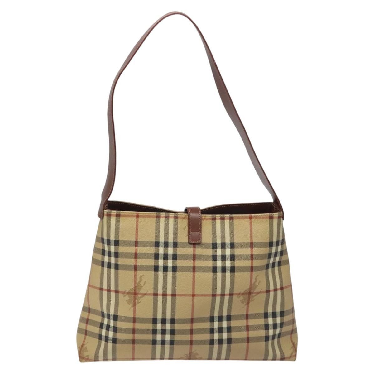 Burberry Burberry Nova Check Shoulder Bag Pvc Beige Size ONE SIZE - 2 Thumbnail
