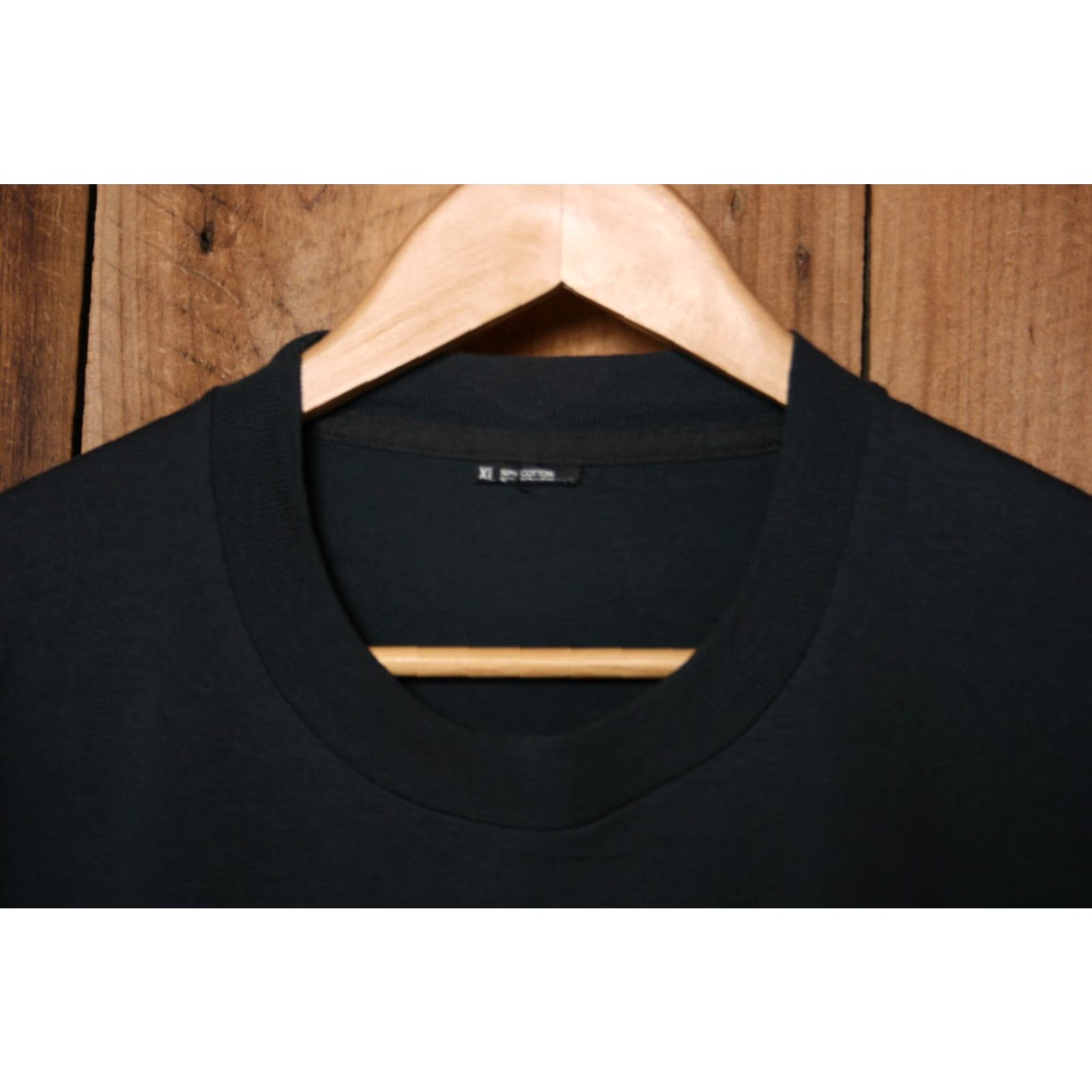 Vintage VINTAGE Howling Wolf Desert Sunset Graphic Single Stitch T-Shirt XL Black Mens Short Sleeve Crew Neck 50/50 90s Size US XL / EU 56 / 4 - 2 Thumbnail