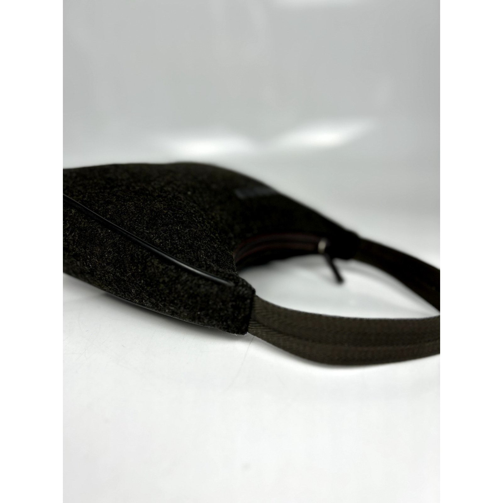 Prada Prada Hobo Wool Gray Mini Bag Size ONE SIZE - 6 Thumbnail