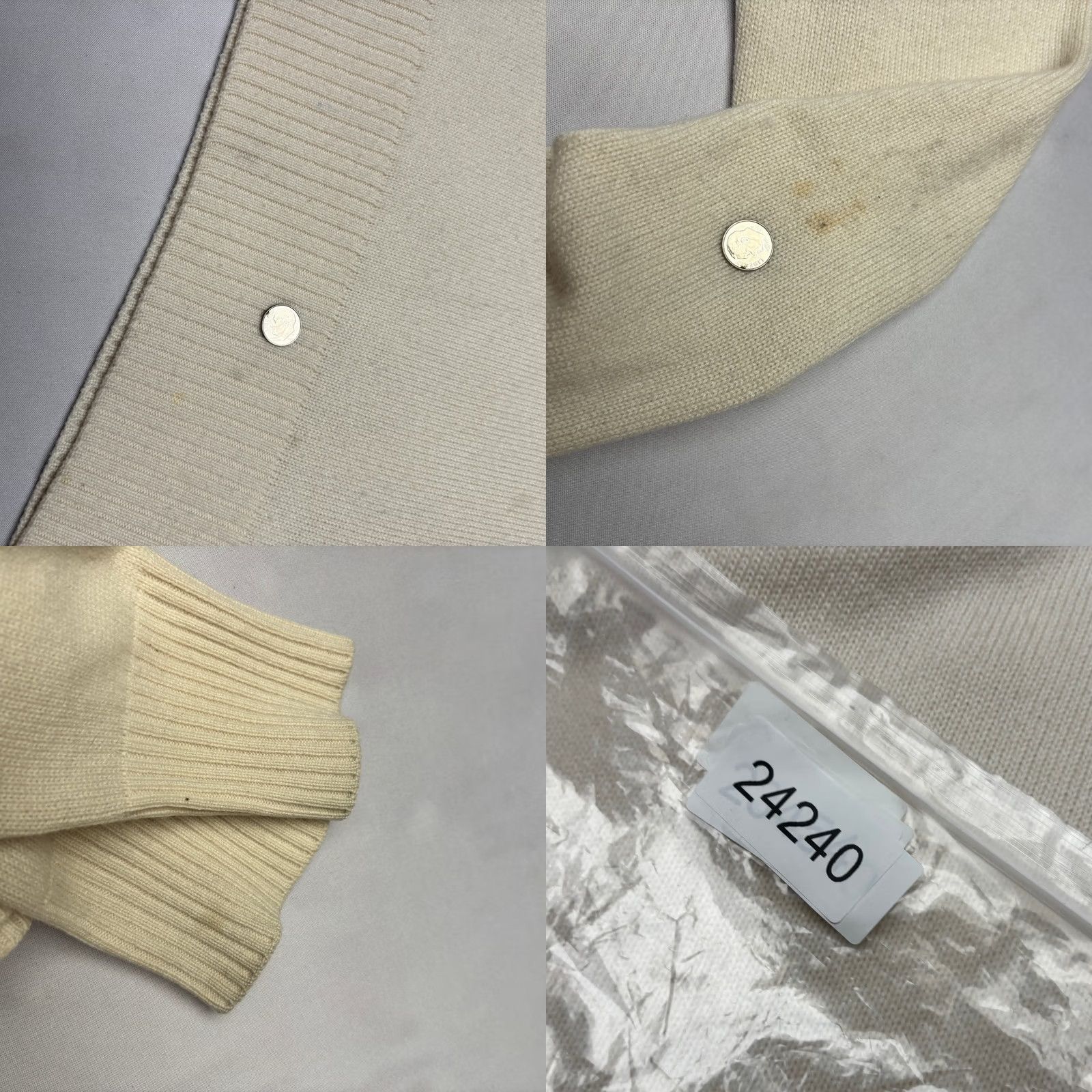 Jil Sander VINTAGE Jil Sander Raf Simons Era Cashmere Shawl Collar V Pullover Sweater Men S IT 42 Cream Pullover Slim Fit ITS 42 Mens Size US S / EU 44-46 / 1 - 9 Thumbnail