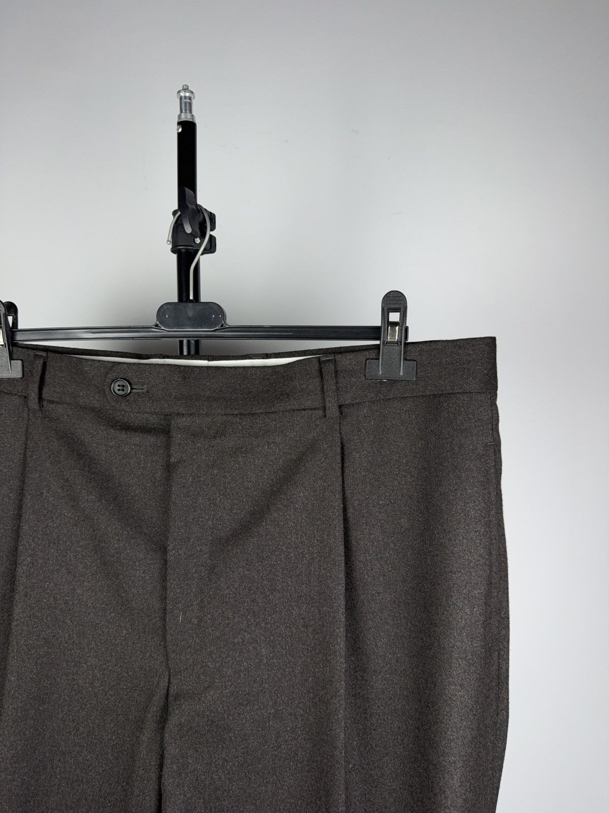 Balmain Vintage 00s Archive Luxury Balmain Wool dress pants Size US 36 / EU 52 - 7 Thumbnail