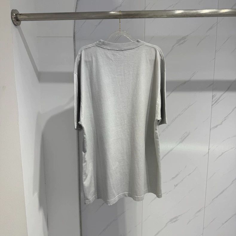Balenciaga Balenciaga Washed Destroyed Printed Logo Short Sleeve T-Sh Size US XS / EU 42 / 0 - 2 Thumbnail