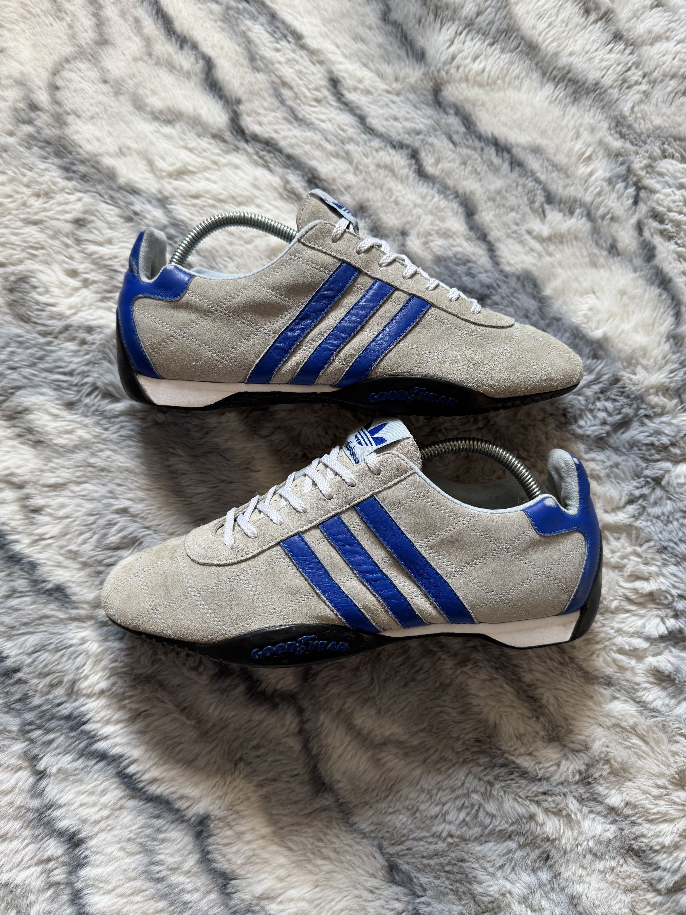 Adidas Vintage y2k Adidas Goodyear Tuscany Archive Racing Sneakers Size US 9.5 / EU 42-43 - 2 Thumbnail