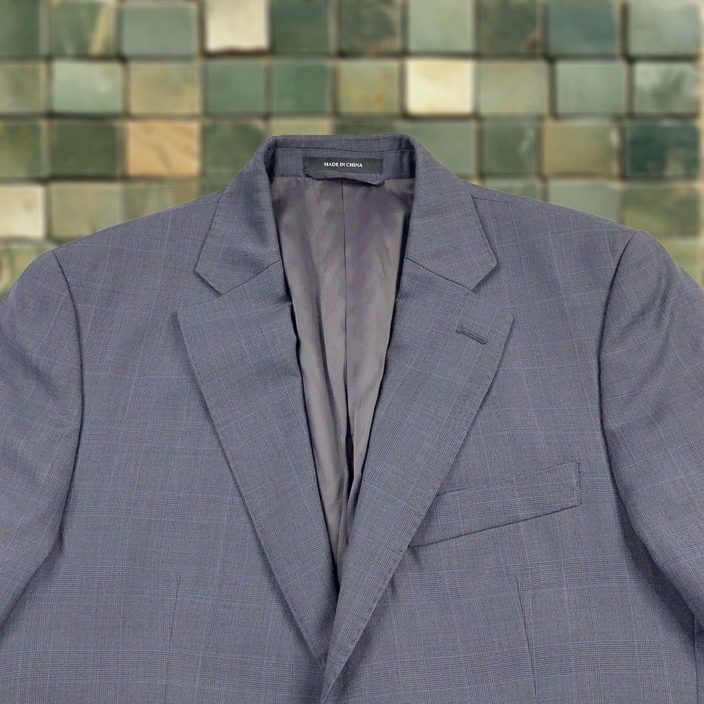 Ralph Lauren Lauren Ralph Lauren SLIM FIT Medium Men Two Button Blazer Jacket Suit Jacket Size 40R - 1 Thumbnail