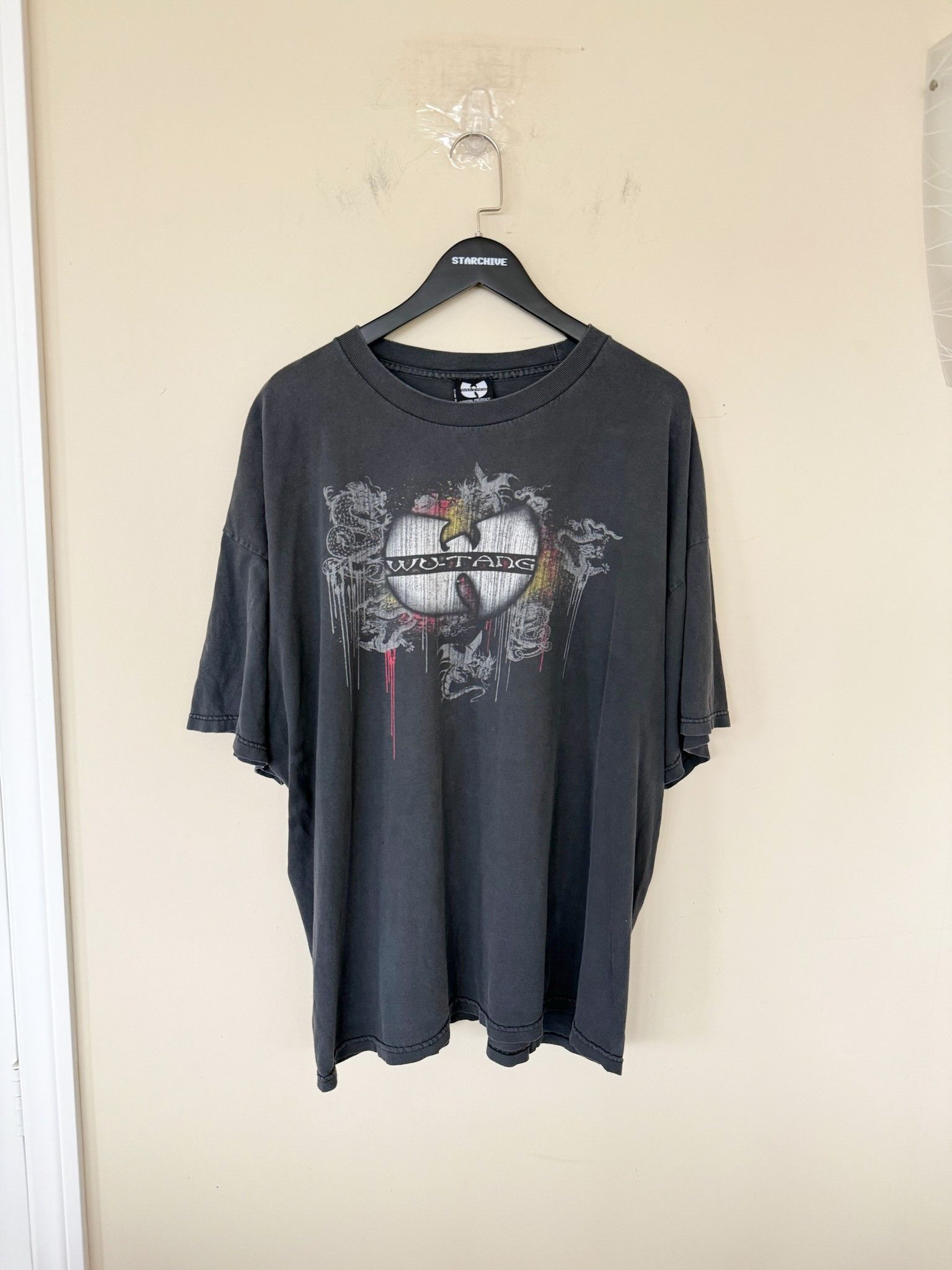Vintage Vintage Wu Tang Tee Size US XL / EU 56 / 4 - 1 Thumbnail