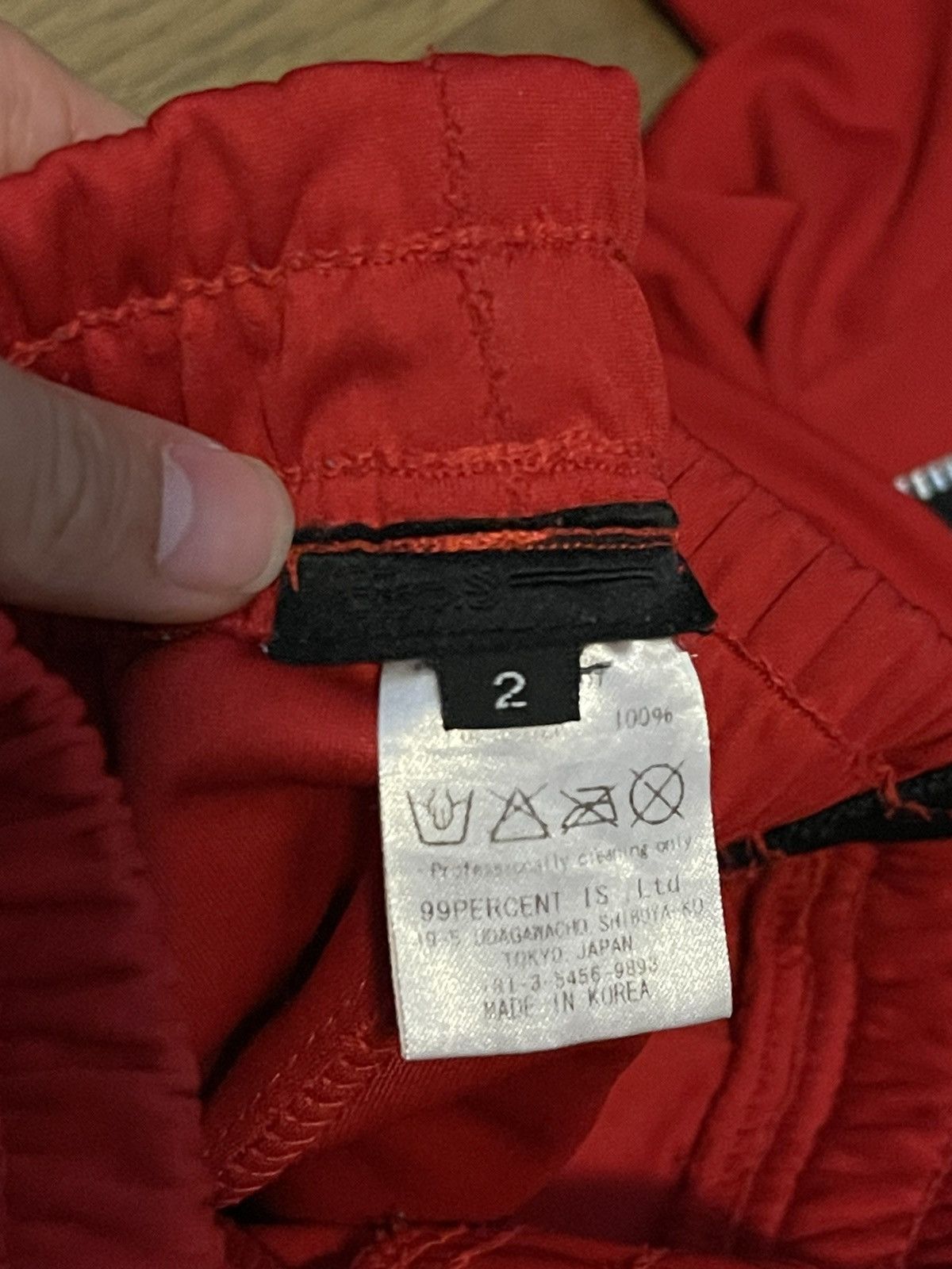 99%IS- 99% IS zipper track pants Size US 30 / EU 46 - 7 Thumbnail