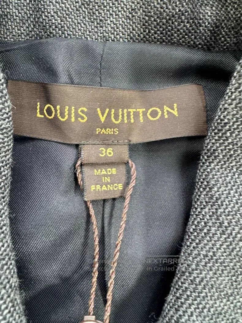 Louis Vuitton Louis Vuitton Small Flower Full Print Plaid Wool Three-Qua Size XS / US 0-2 / IT 36-38 - 3 Thumbnail