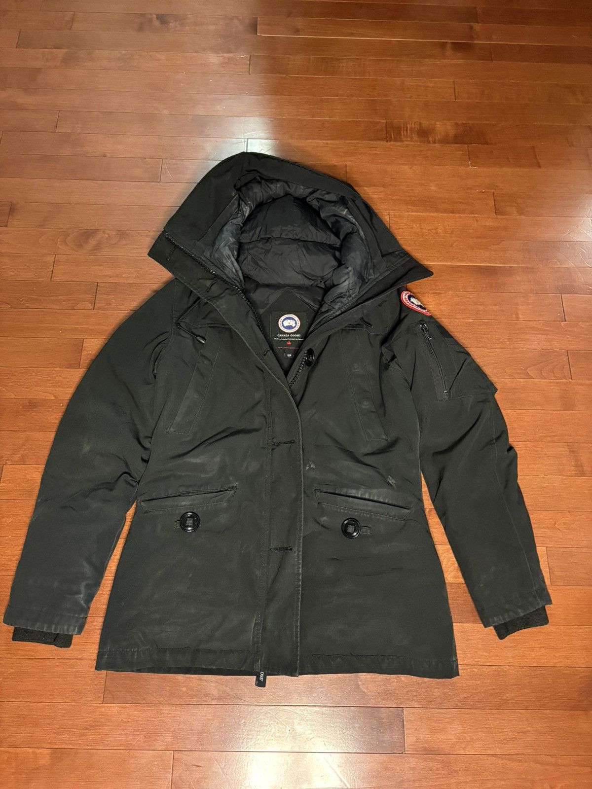 Canada Goose Women’s Canada Goose Montebello Parka Jacket | $200 Size S / US 4 / IT 40 - 1 Thumbnail