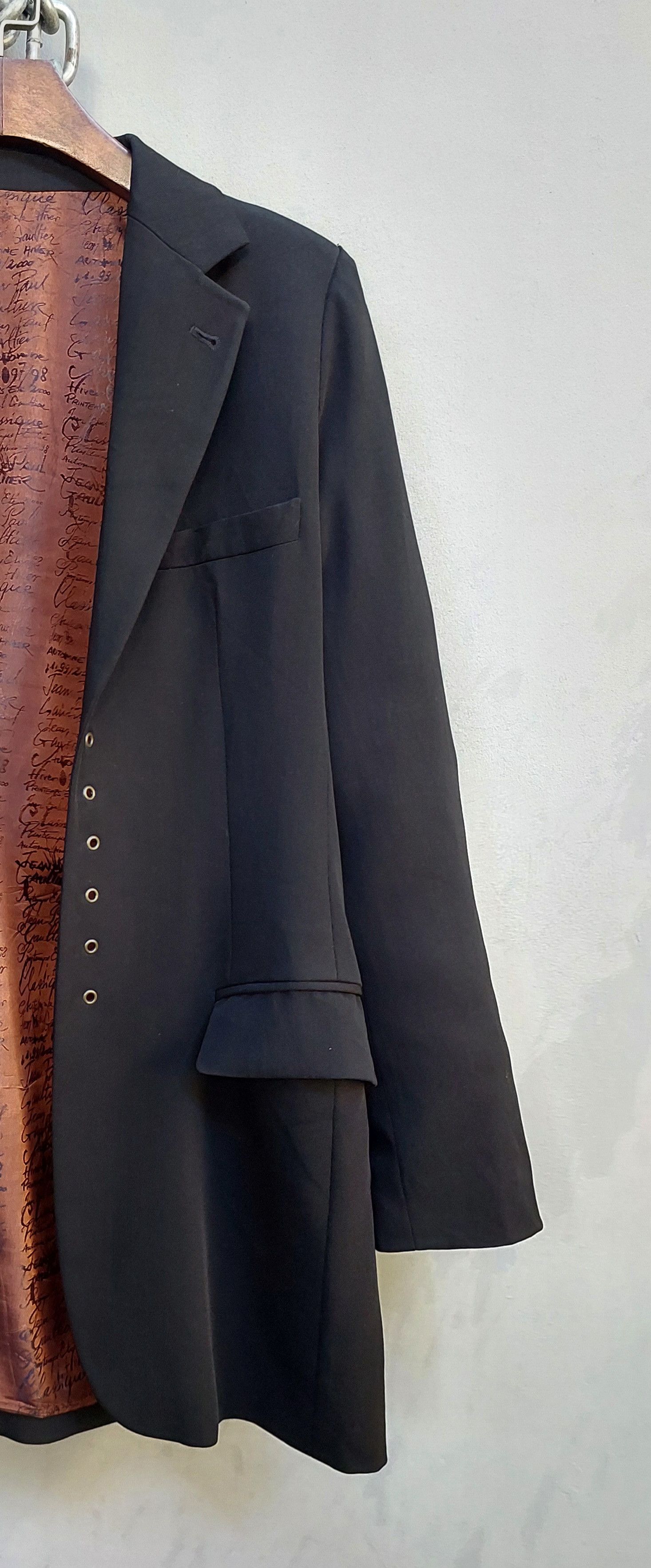 Jean Paul Gaultier Jean Paul Gaultier Hiver 97-98 Hook & I Wool Jacket Size XL / US 12-14 / IT 48-50 - 5 Thumbnail