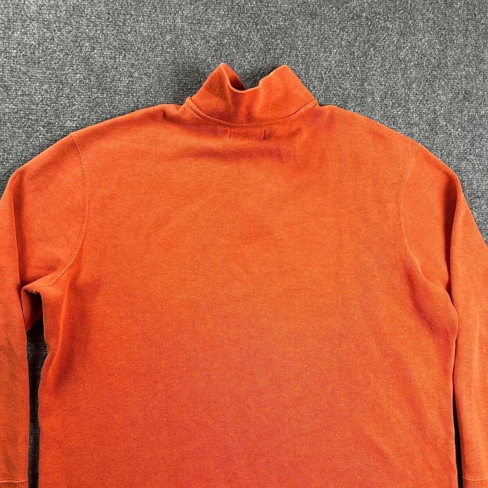 Polo Ralph Lauren × Vintage Polo Ralph Lauren 1/4 Zip Sweater Mens XL Cotton Distressed Size US XL / EU 56 / 4 - 5 Thumbnail