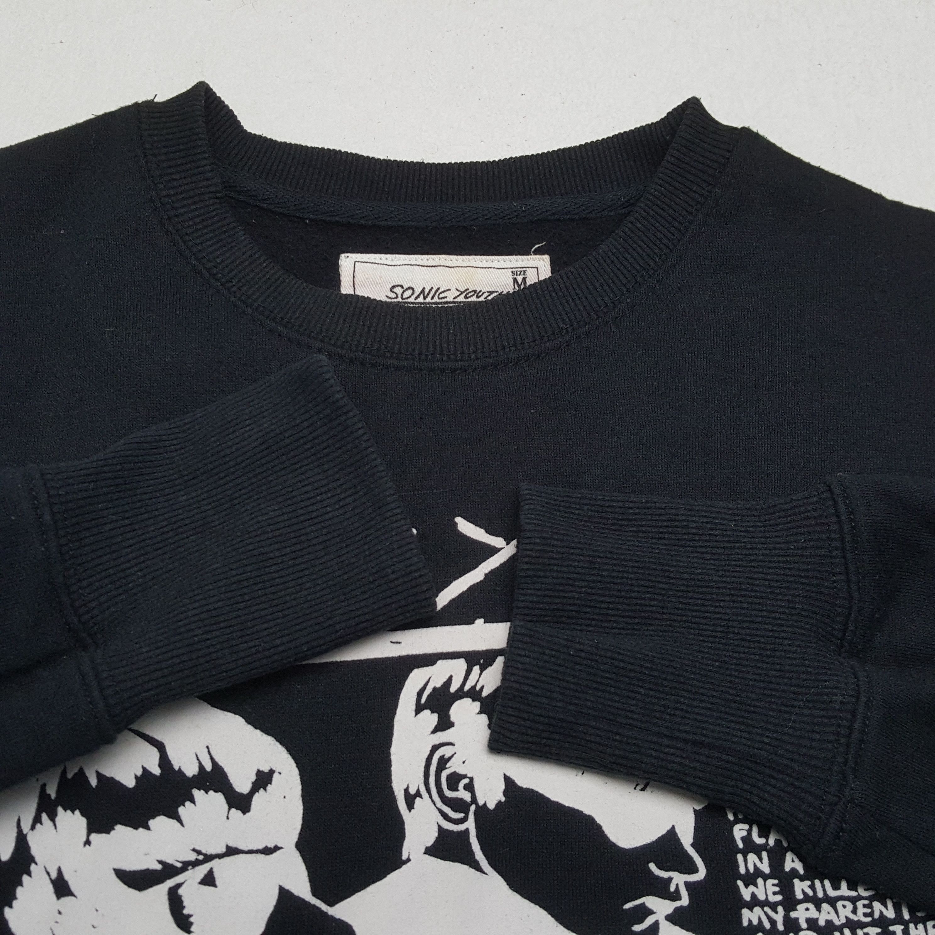Band Tees × Vintage SONIC YOUTH Rock Band Music Streetwear Sweatshirt Size US XS / EU 42 / 0 - 9 Thumbnail