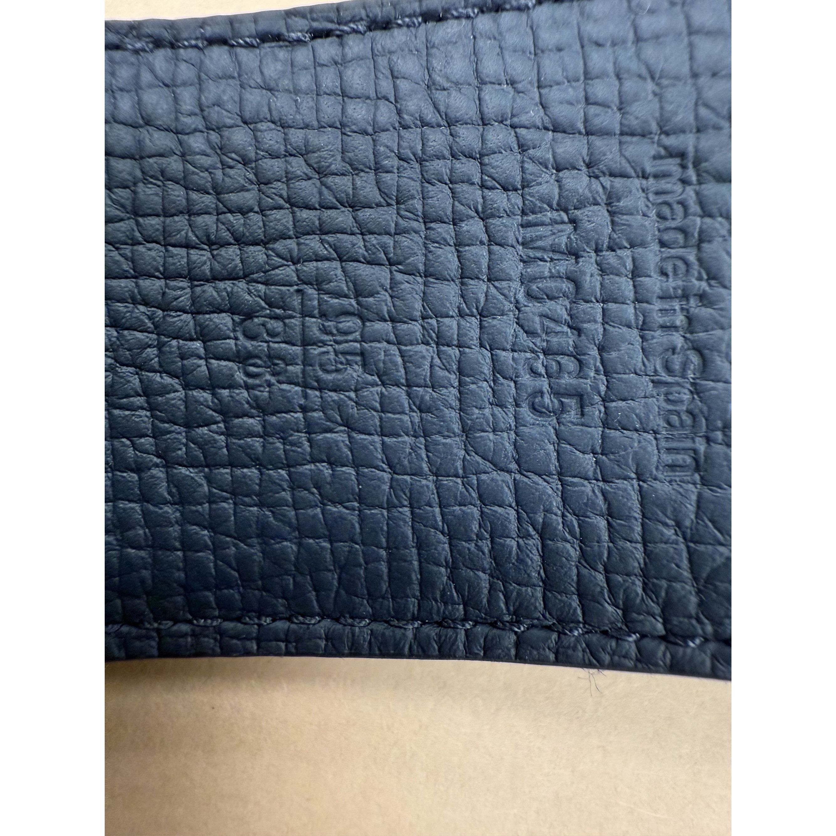 Louis Vuitton Louis Vuitton Blue Denim Heart Buckle Reversible Belt Made I Size ONE SIZE - 5 Thumbnail