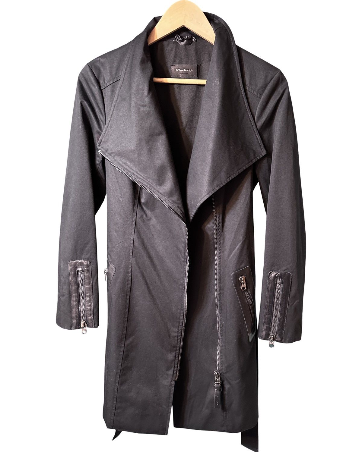 Mackage Mackage Belted Trench Coat Size S / US 4 / IT 40 - 3 Thumbnail