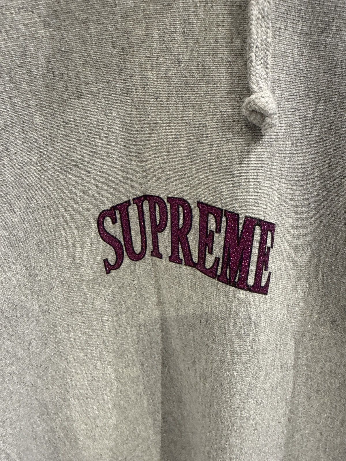 Supreme Supreme Glitter Arc Hoodie Grey Size US XL / EU 56 / 4 - 3 Thumbnail