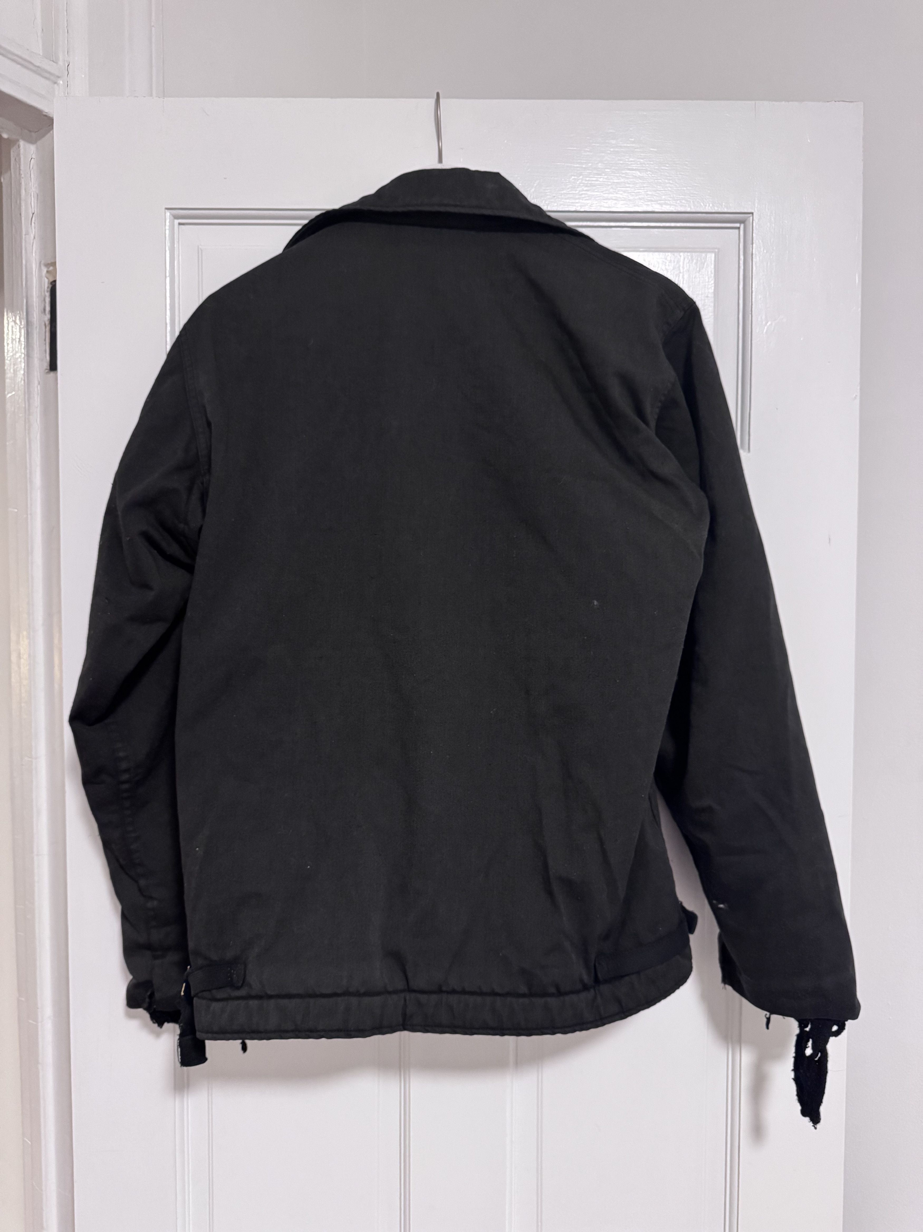 Vintage Distressed/Thrashed A2 Fleece-Lined Deck Jacket Overdyed Size US L / EU 52-54 / 3 - 10 Thumbnail