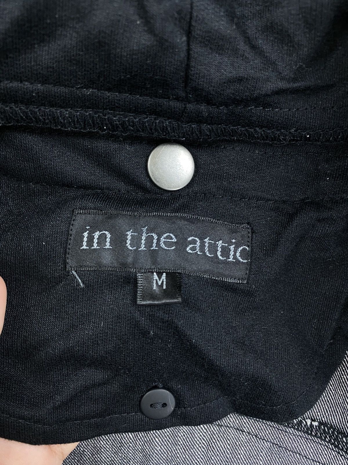 In The Attic 🔥STEALS In The Attic Wash Grey Detachable Punk Jacket Size US M / EU 48-50 / 2 - 11 Thumbnail