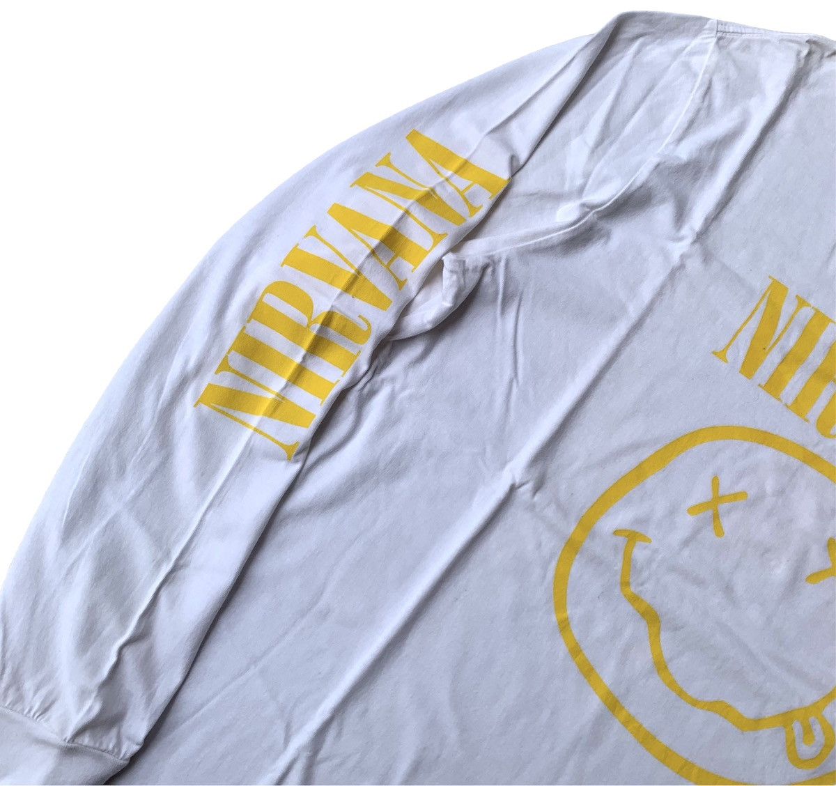 Number (N)ine × Takahiromiyashita The Soloist. Number (N)ine x Nirvana Smile Longsleeve Size US L / EU 52-54 / 3 - 4 Thumbnail