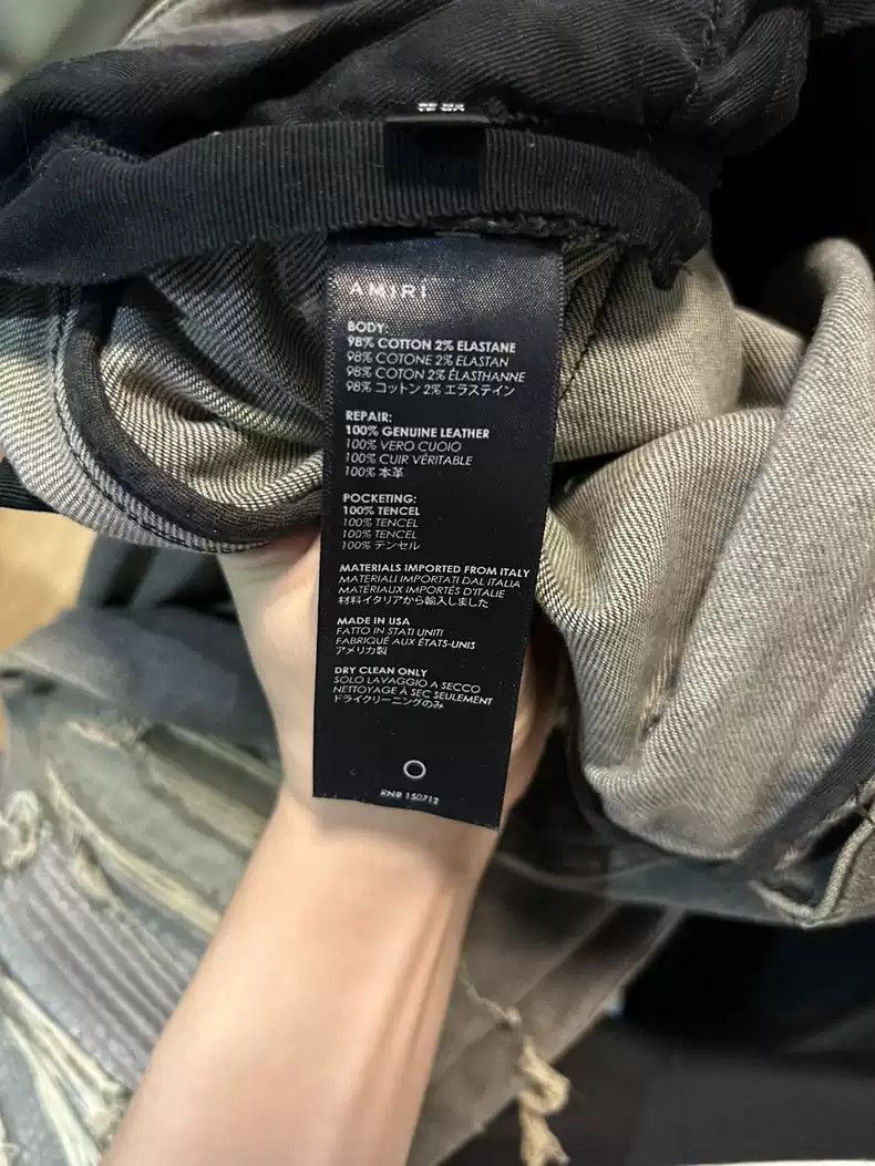 Amiri Amiri 2016 amiri mx1 Grey jeans Jeans-2507 Size US 31 - 6 Thumbnail