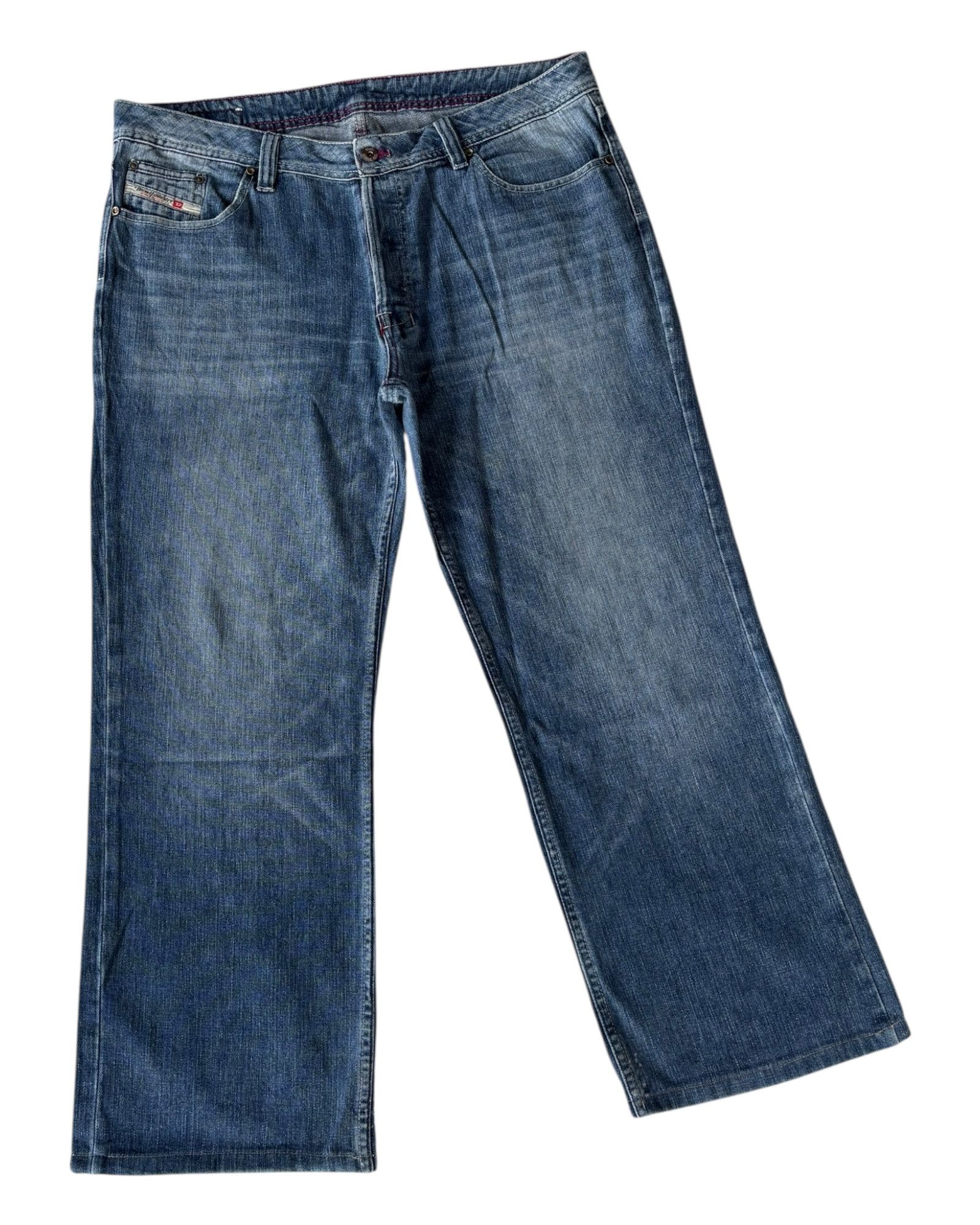 Diesel × If Six Was Nine × Le Grande Bleu (L.G.B.) Diesel Baggy Jeans Distressed Denim Size US 38 / EU 54 - 3 Thumbnail