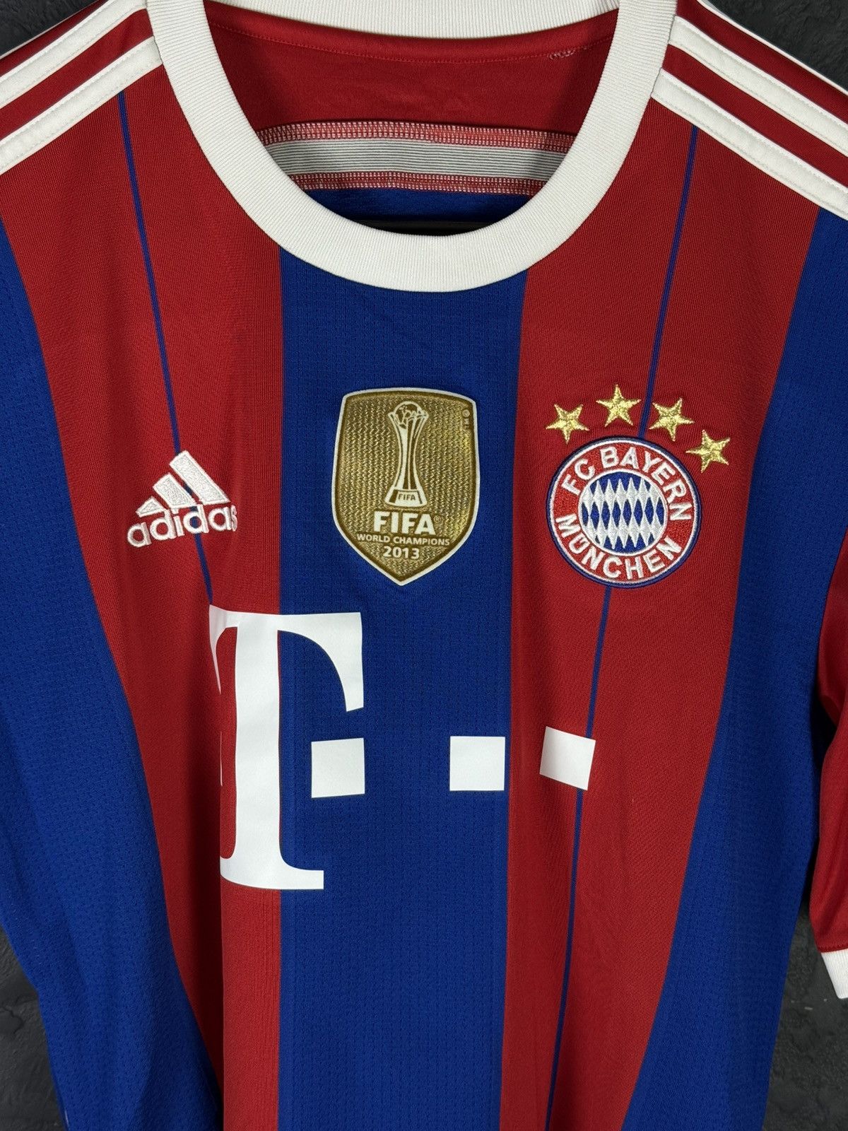 Adidas Adidas FC Bayern Munich 2014/2015 Home Soccer Jersey Size US L / EU 52-54 / 3 - 3 Thumbnail