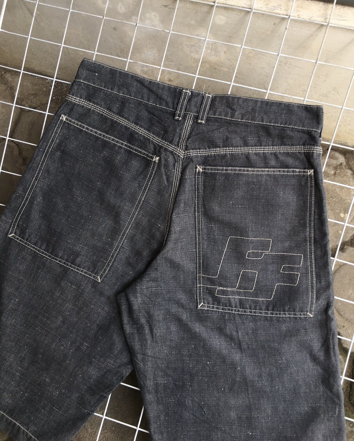 Hysteric Glamour 2000s Ozone Rocks FunkyFarmer Jorts Size US 32 / EU 48 - 4 Thumbnail