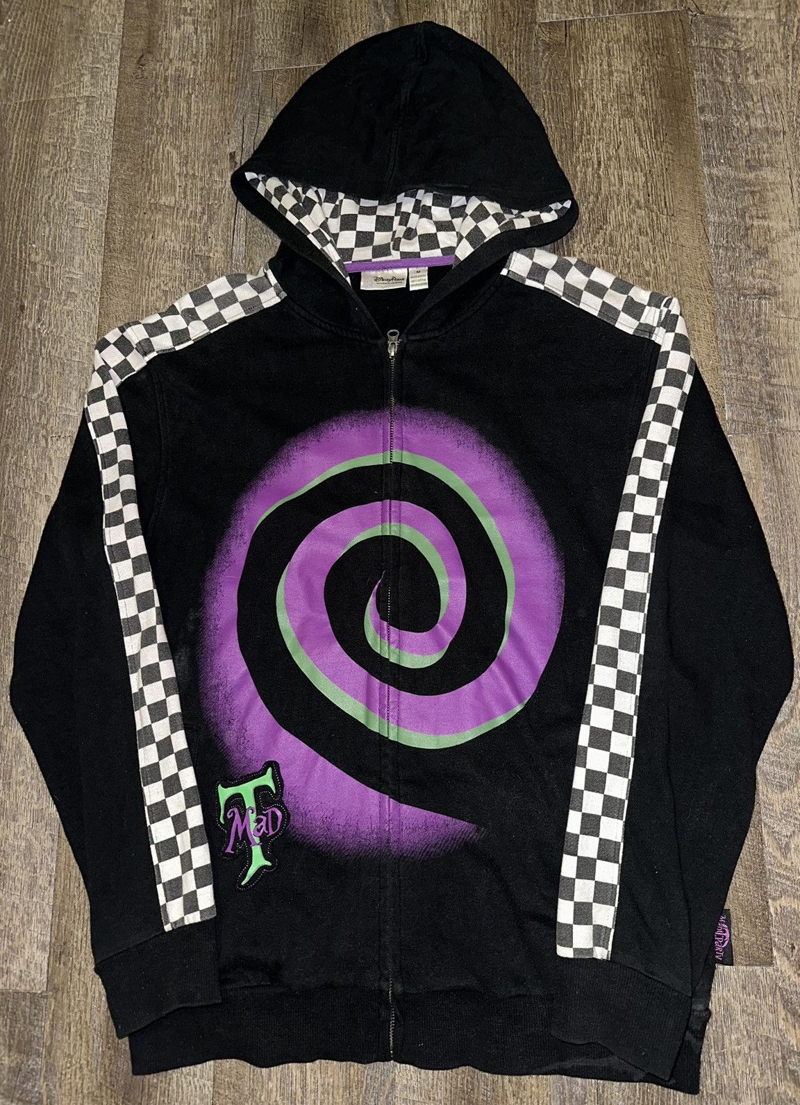 Disney Vintage Disney Parks Alice in Wonderland Hoodie Jacket Size US M / EU 48-50 / 2 - 1 Thumbnail