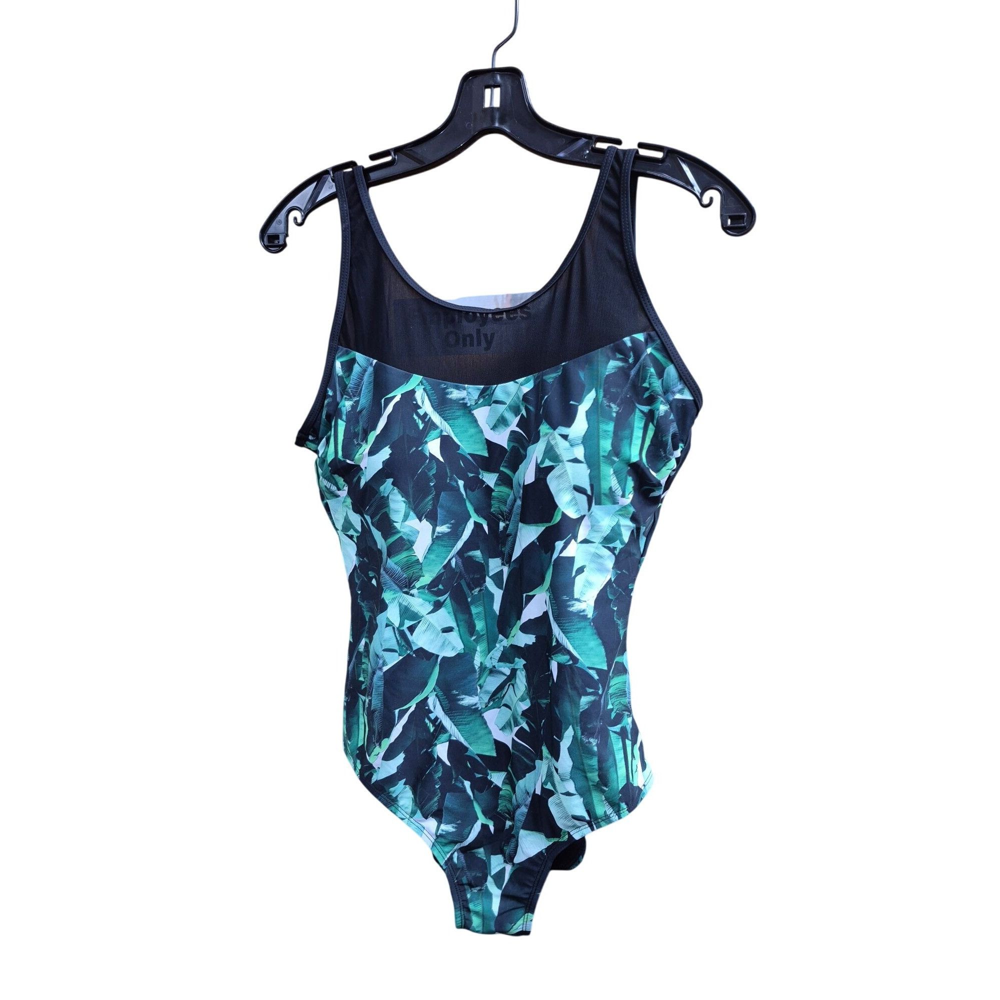 Other Womens Size 12 Tropical Leaf Print One-Piece Swimsuit By You Size XL / US 12-14 / IT 48-50 - 1 Thumbnail