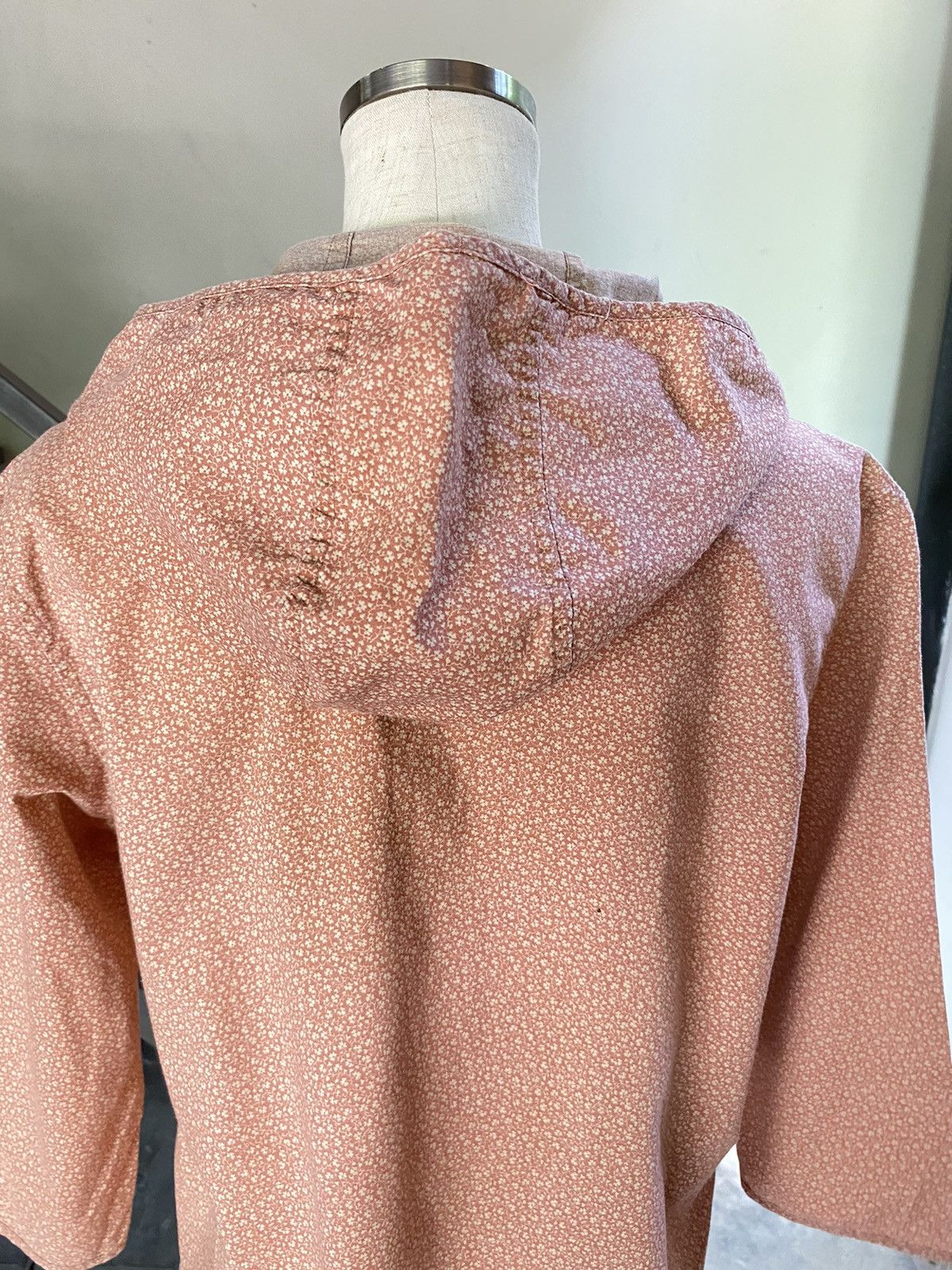 Japanese Brand Powder Peach Hooded V-neck Top Size M / US 6-8 / IT 42-44 - 8 Thumbnail