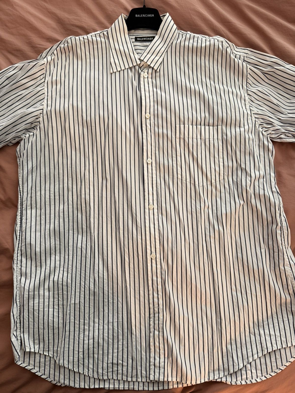 Balenciaga Balenciaga oversized button up shirt - M/L Size US M / EU 48-50 / 2 - 1 Thumbnail