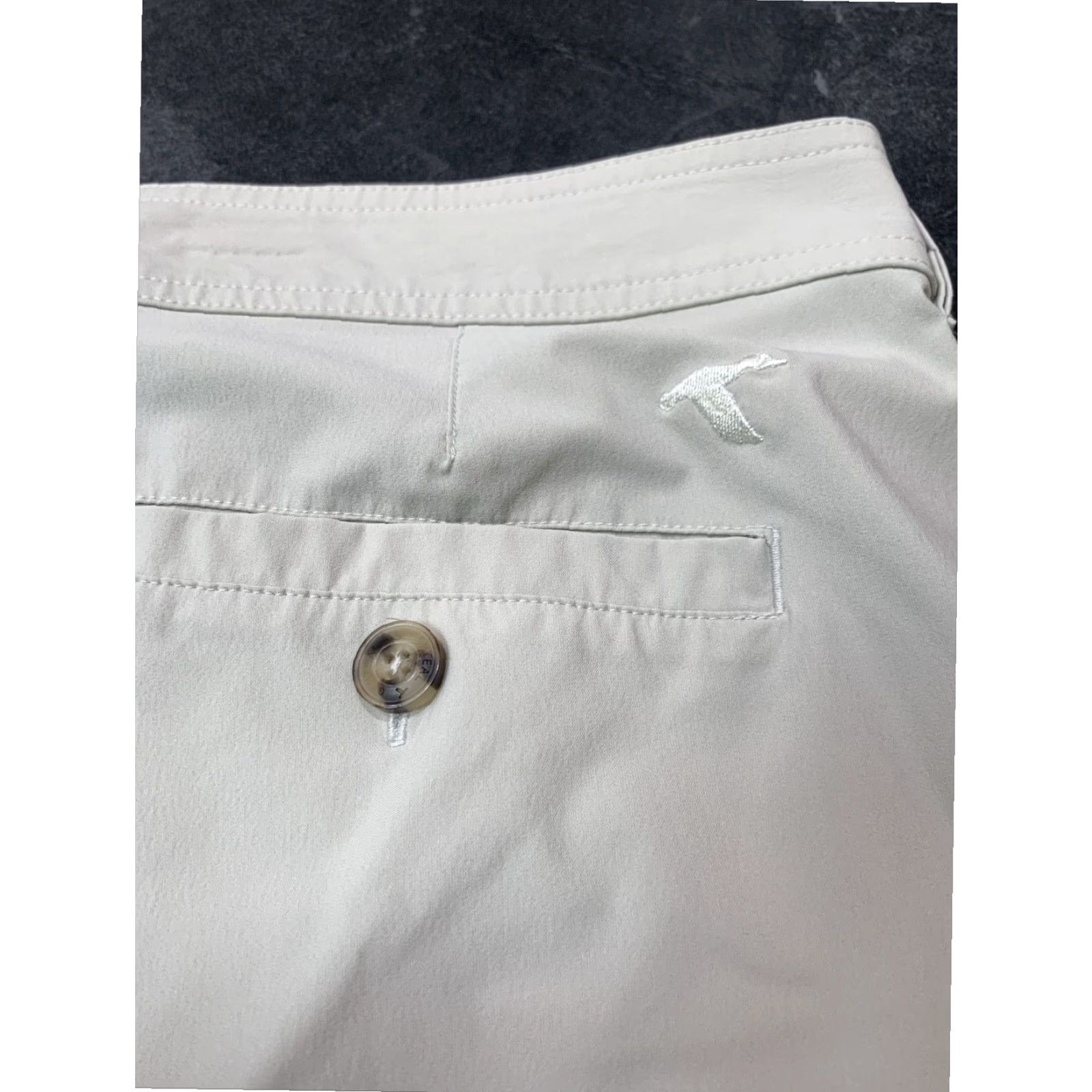 Vintage Gen Teal Chino Shorts Adult 42 Beige Outdoor Travel Stretch Mens Size US 42 / EU 58 - 6 Thumbnail