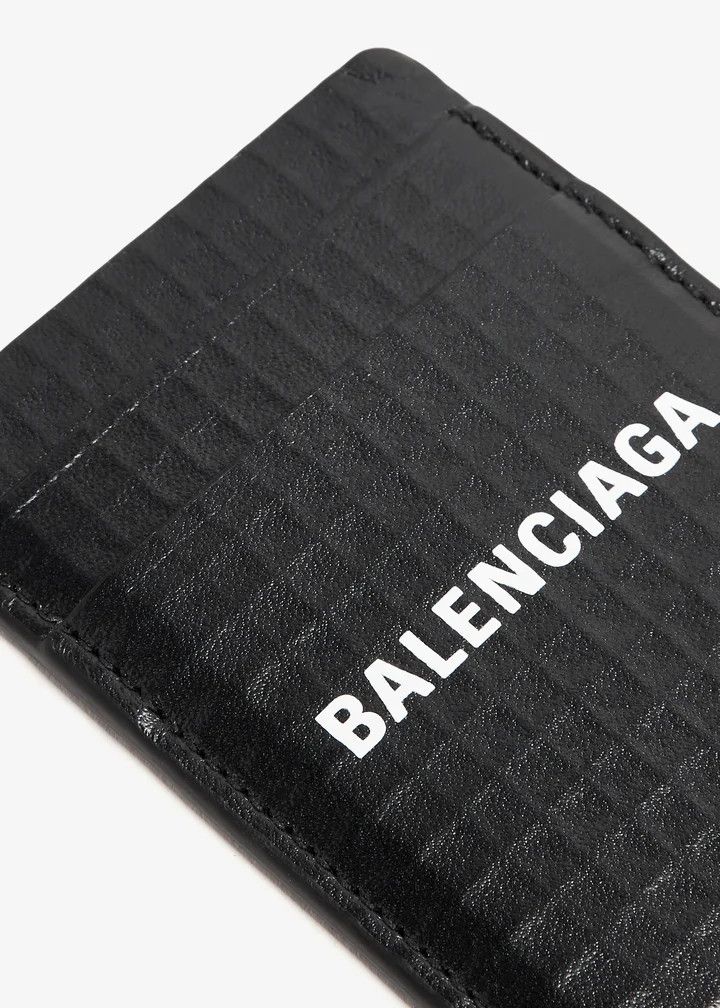 Balenciaga o1s1wg110126 Size: OS / Cash Magnet Card Holder in Black Size ONE SIZE - 2 Thumbnail