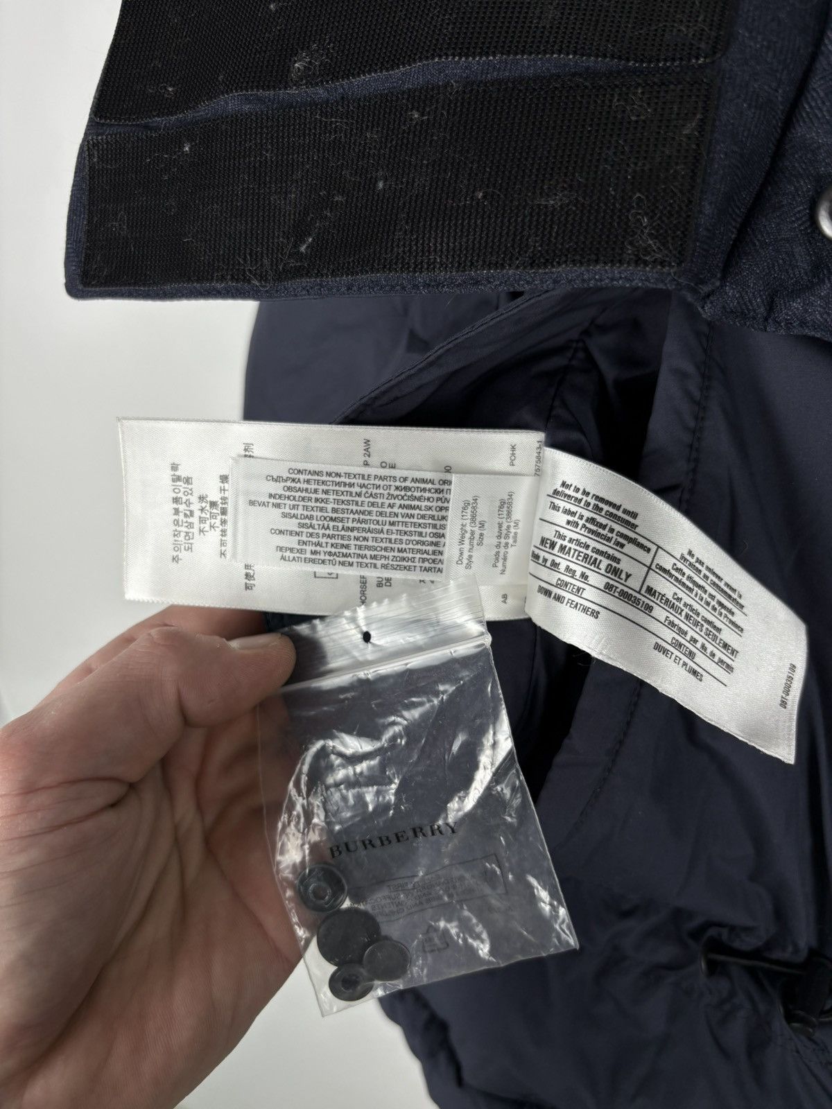 Burberry Prorsum NEW BURBERRY Sport Reversible Down Jacket Puffer Parka Hood Bomber Coat Size M / US 6-8 / IT 42-44 - 10 Thumbnail