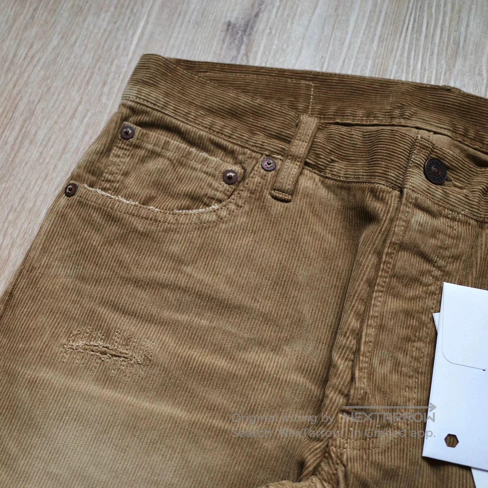 Visvim VISVIM FLUXUS 10 CORDS CRASH Pants. Size US 30 / EU 46 - 4 Thumbnail