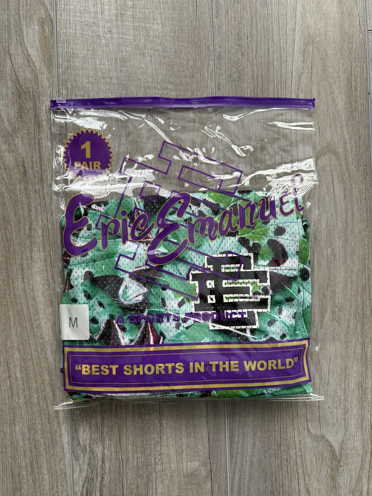 Eric Emanuel EE Basic Shorts Green Butterfly Size US 32 / EU 48 - 6 Thumbnail