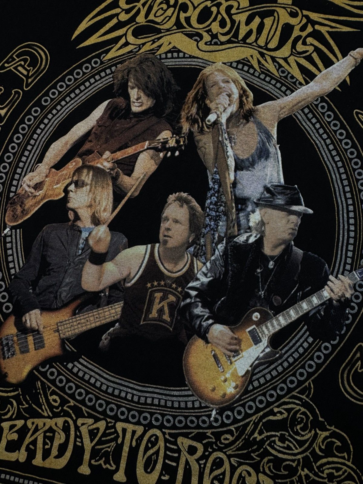 Band Tees Aerosmith Ready to Rock Graphic T-Shirt Size US XXL / EU 58 / 5 - 4 Thumbnail