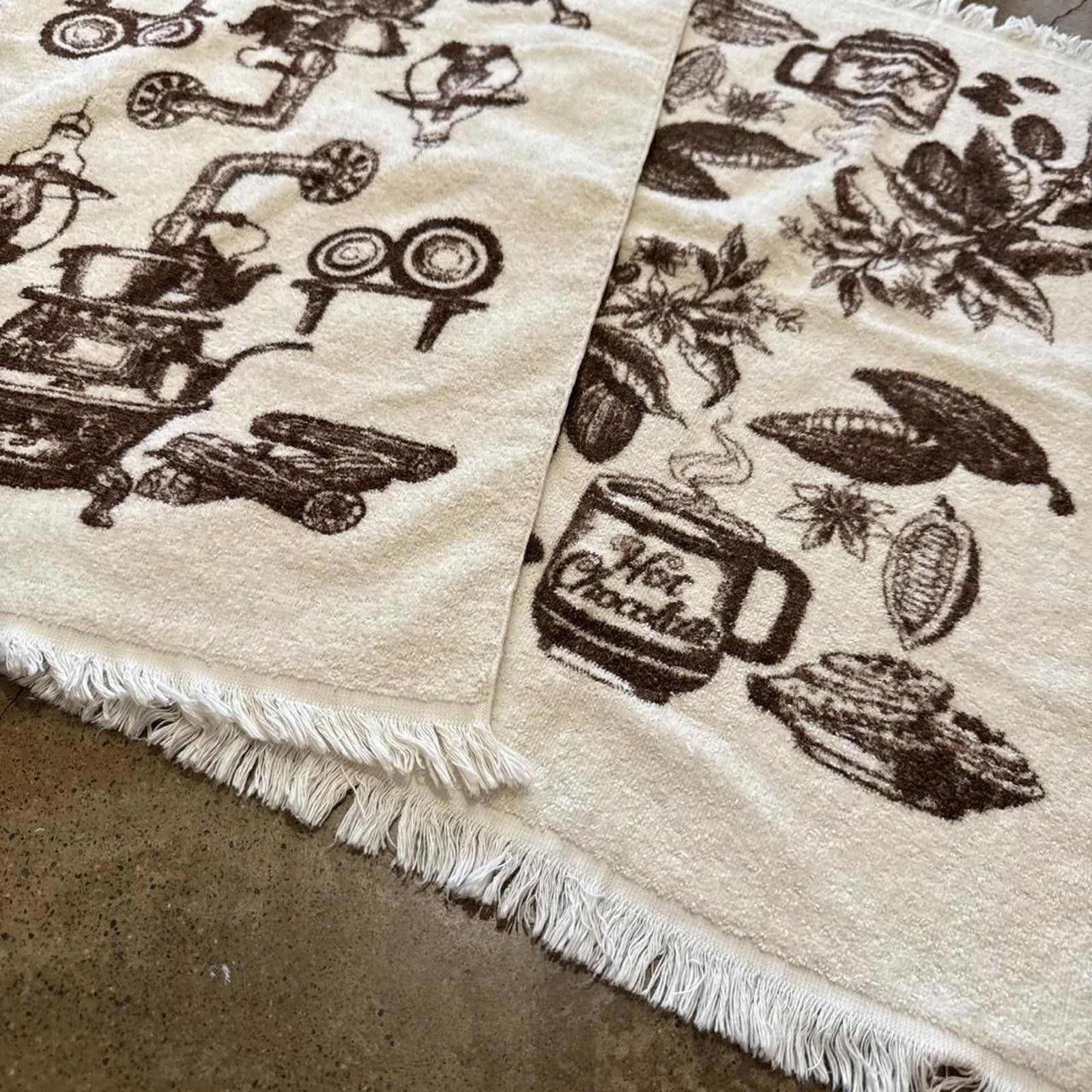 Other Vintage 70s Hot Chocolate and Coffee Towel Set Size ONE SIZE - 4 Thumbnail