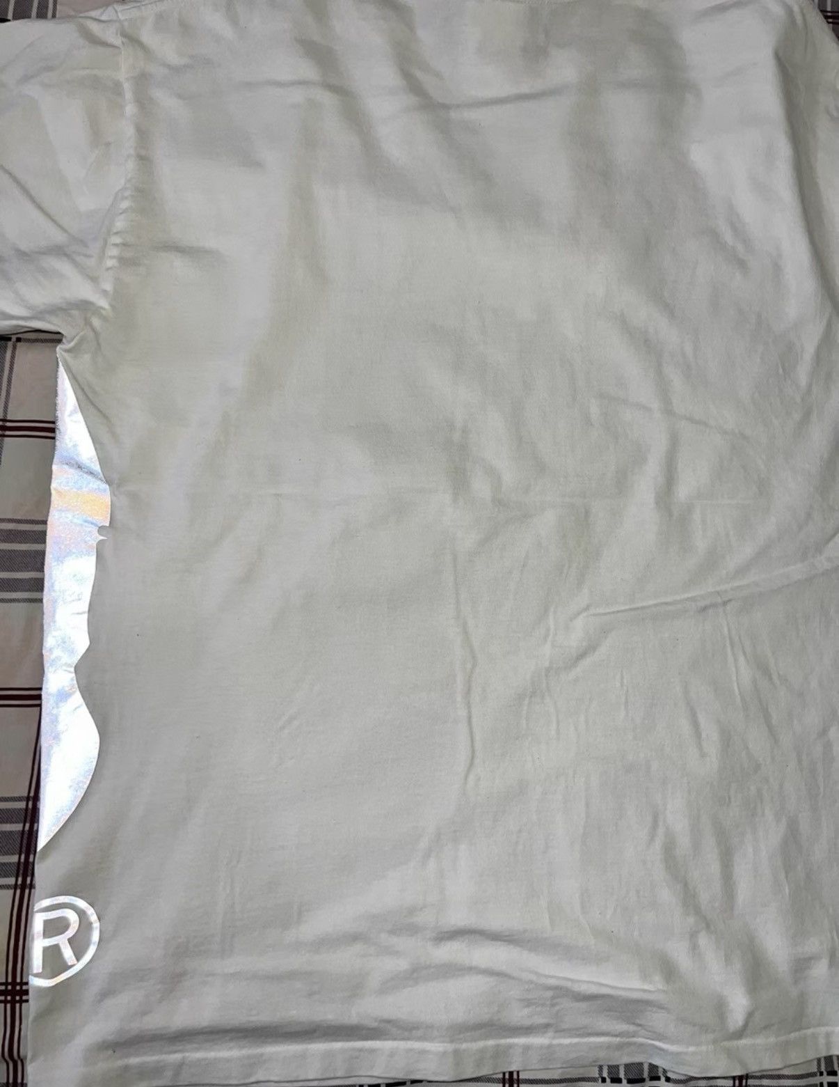 Bape BAPE OG Nigo era white reflective short-sleeve T-shirt Size US XXL / EU 58 / 5 - 8 Thumbnail