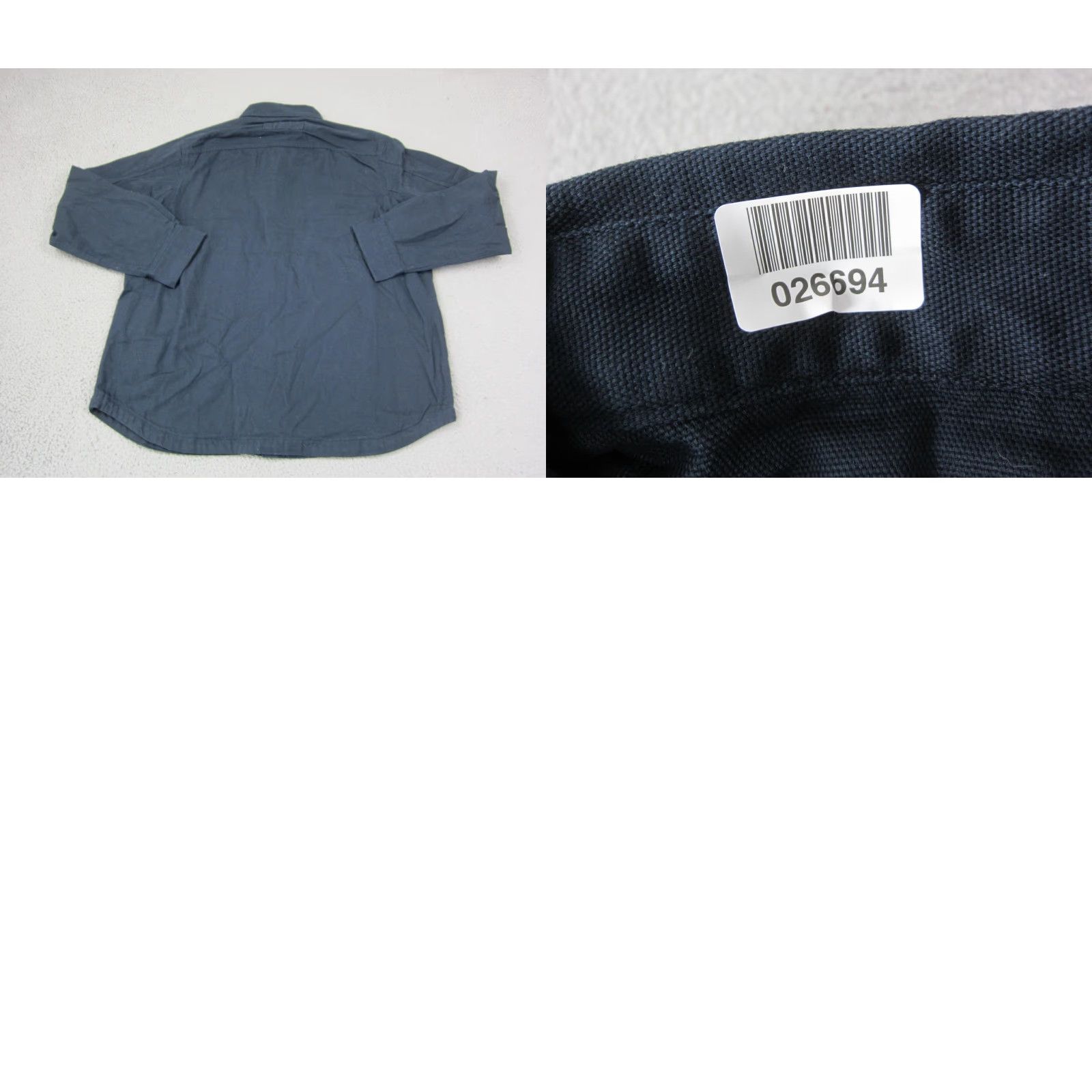 Vintage Duluth Extra Large XL Blue Shacket Mens Heavy Canvas Snap Work Shirt Shirt Jacket Bomber 90s Style Pockets Vintage No Size US XL / EU 56 / 4 - 8 Thumbnail