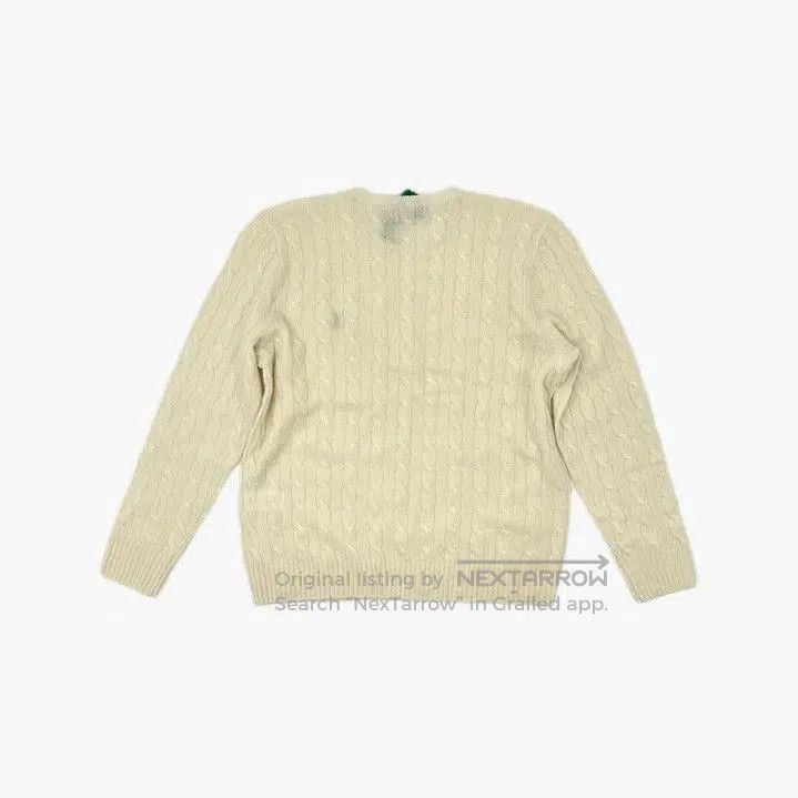 Polo Ralph Lauren Polo Ralph Lauren FW22 Cable Knit Logo Sweater. Size US XL / EU 56 / 4 - 3 Thumbnail