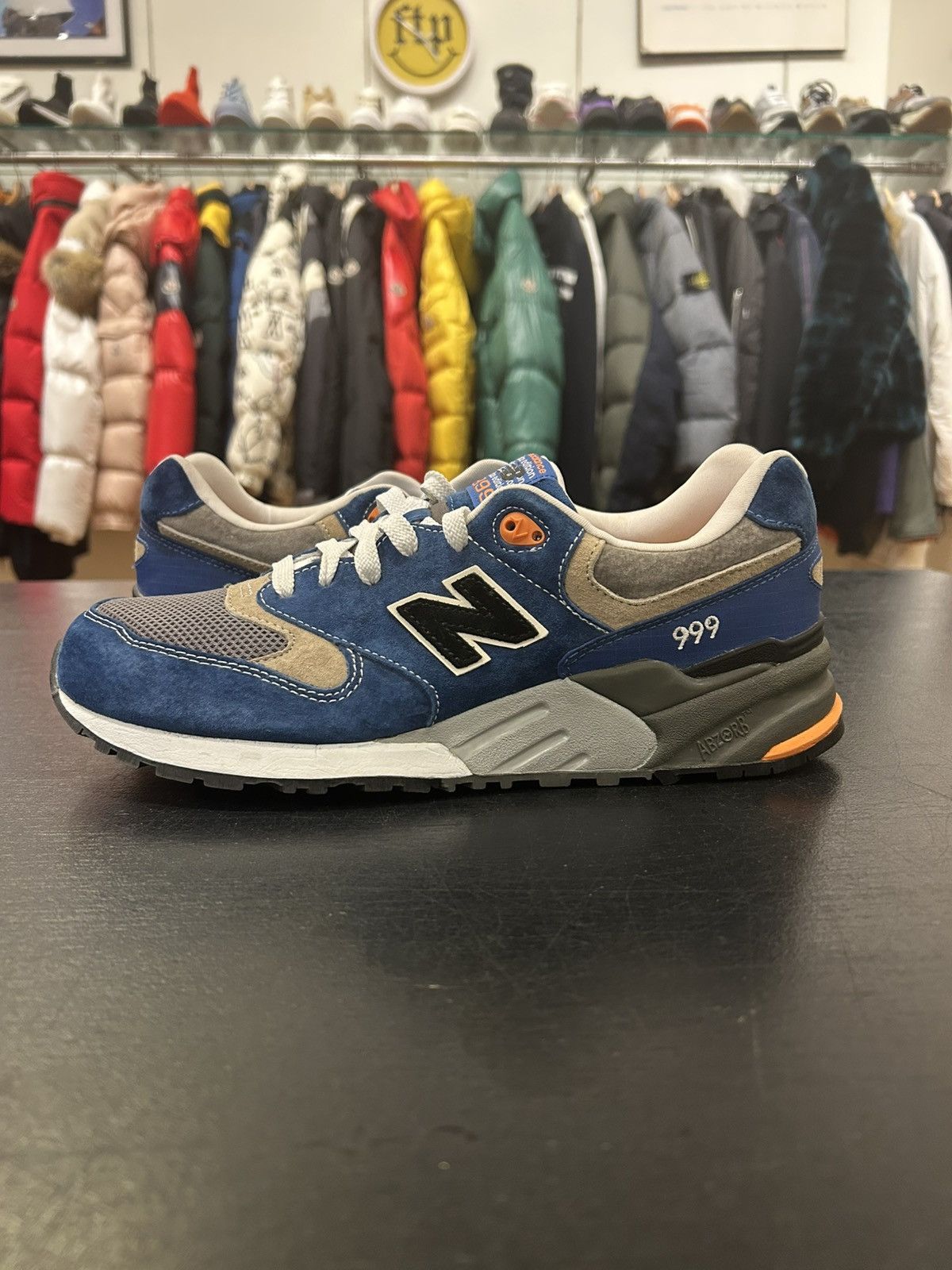 New Balance New Balance 999 Elite Blue Orange Size US 11 / EU 44 - 2 Thumbnail